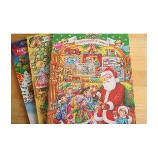 Chocolate Advent Calendar ~ Santa Cover (1 of 4 Images)  Holiday Decor Advent Calendars  