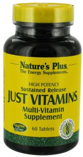 Natures Plus   Just Vitamins Sustained Release   60 Tablets