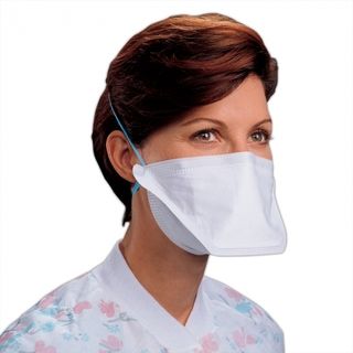 Kimberly Clark Particulate White Filter Respirator And Surgical Mask 50pcs/box, 6 Bx/case Pfrn5, N95 Respirator, 62126