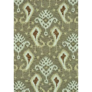 Hand tufted Montague Taupe Wool Rug (710 X 11)