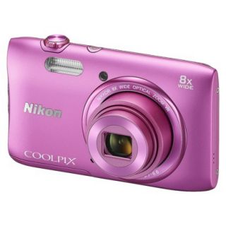 Nikon S3600 20MP Digital Camera with 8X Optical
