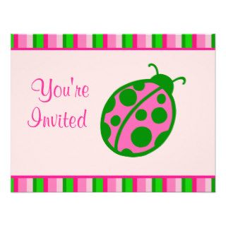 Ladybug Invitations