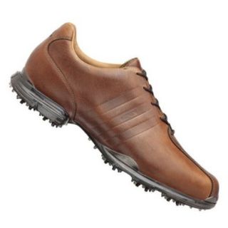 NEW Adidas adiPURE Z Brown Leather Golf Shoes   Men's 7 Wide Sports & Outdoors