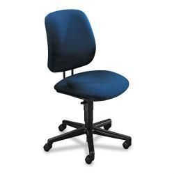 Hon 7700 Series Blue Cushioned Swivel Task Chair