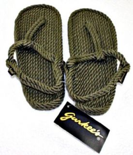 Gurkee Rope Sandals Trinidad Olive Size 8 Shoes