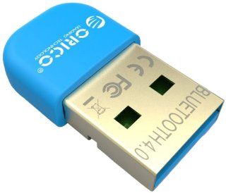 ORICO BTA 403 USB Bluetooth 4.0 Low Energy Micro Adapter Windows 8, 7, XP, Linux Compatible Classic Bluetooth and Stereo Headset Compatible   Blue Computers & Accessories