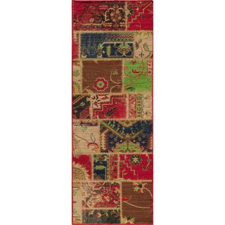 Heriz Patchwork Multi Wool Rug