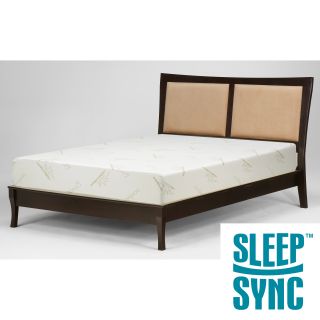 Sleep Sync 12 inch Cal King size Memory Foam Mattress