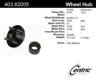 Centric (403.62000) Wheel Hub Assembly Automotive