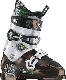 Salomon Shogun Ski Boots Brown/White  Alpine Ski Boots  Shoes