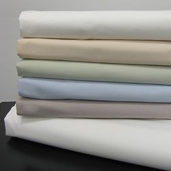 Egyptian Cotton 200 Tc Solid Percale Pillowcases (set Of 2)