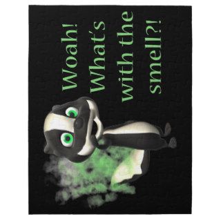 Whats That Smell Skunk Jigsaw Puzzle