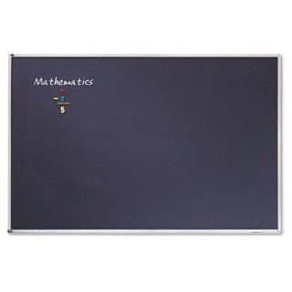 Quartet Porcelain Chalkboard, 4 x 6 Feet, Black with Aluminum Frame (PCA406B)  Home And Garden Products 