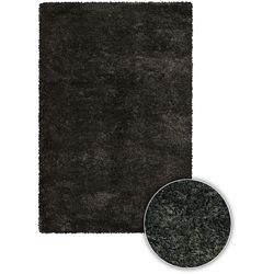 Black Handmade Majesta Collection Rug (5 X 76)