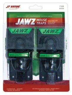 JT Eaton 409 Jawz Easy To Set Plastic Mouse Trap, 2 Pack (CASE OF 12)