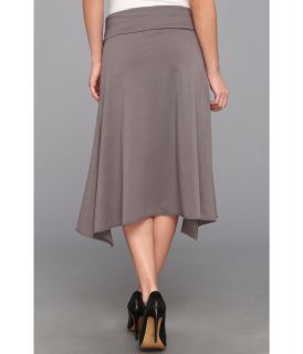 Allen Allen Asymmetrical Skirt Dark Grey