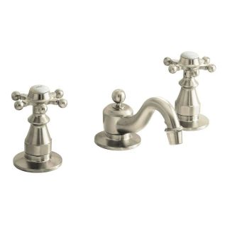 Kohler Antique Widespread Lavatory Faucet With 6 prong Handles