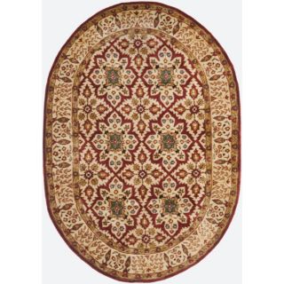 Handmade Persian Legend Beige Wool Area Rug (76 X 96)