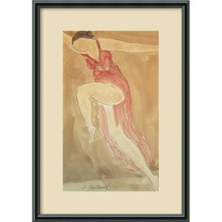 Amanti Art Woman Dancing, 1919 by Abraham Walkowitz Framed Painting