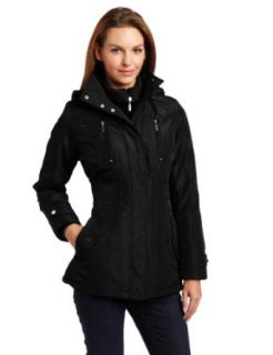 Weathertamer Women's Weather Proof Bonded Jacket, Black, Large Outerwear