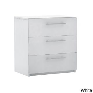 Tms Three Drawer Chest White Size 3 drawer