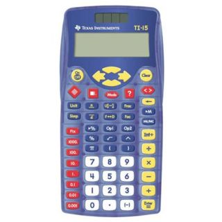 Texas Instruments Ti 15 School Calculator