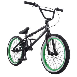 SE Everyday BMX Bike Black/Green 20in 2014