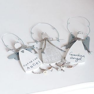 guardian angel hanging decoration by pippins gift company