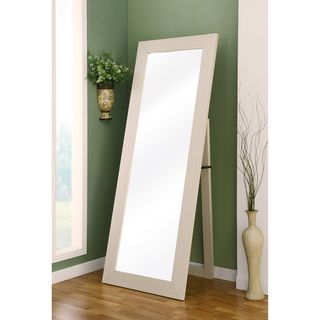 Furniture Of America Furniture Of America Emily Ivory Full Body Cheval Mirror Ivory Size Large