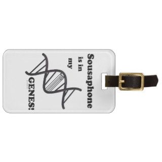 Sousaphone in my Genes Luggage Tag