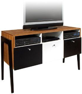 Shop Maze TV Stand (Zebrano) (32"H x 52"W x 20"D) at the  Furniture Store. Find the latest styles with the lowest prices from Universal Lighting and Decor