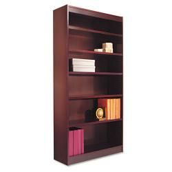 Alera Square Corner Office Bookcase With Finished Back