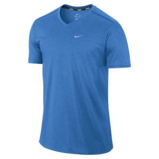 Nike Tailwind Mens Running Shirt   Photo Blue