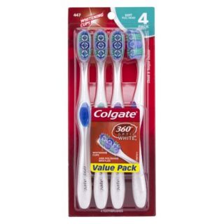 Colgate 360° Optic White Toothbrushes   4 Pack