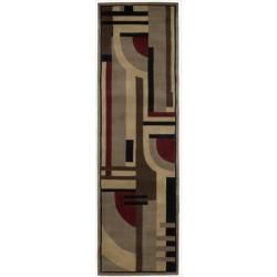 Nourison Hand tufted Dimensions Multicolor Runner Rug (23 X 8)