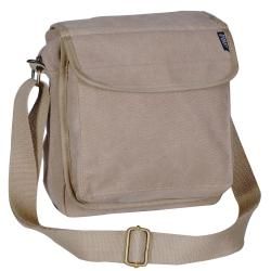 Everest 11 inch Canvas Messenger Bag With Adjustable Shoulder Strap