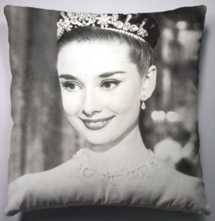 NEW Modern Audrey Hepburn Crown Pop Art Pillow Case Decorative Cushion Cover Sham   Throw Pillow Covers