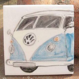 campervan tile by un peu loufoque