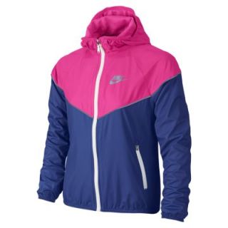Nike Windrunner Girls Jacket   Game Royal