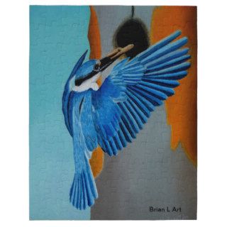 Magnificent Kingfisher Jigsaw Puzzle