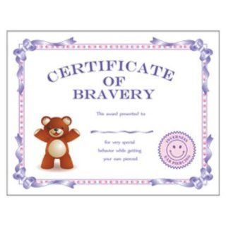 Package of 25 Certificates of Bravery Jewelry