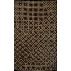 Hand tufted Hesiod Brown Rug (9 X 12)