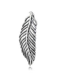 Pandora Feather necklace pendant