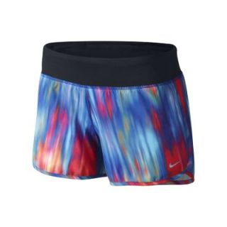 Nike 4 Rival Printed Womens Running Shorts   Multi Color