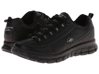 SKECHERS Synergy   Out And About Womens Lace up casual Shoes (Black)