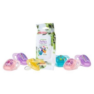 Nûby 6pk Natural Touch Comfort Pacifier and 48pk