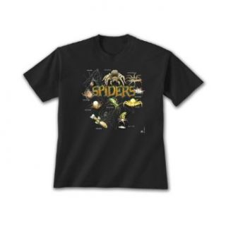 Spiders ~ Black Youth T Shirt Clothing