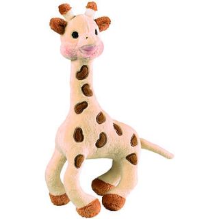 sophie giraffe soft toy rattle by little baby company