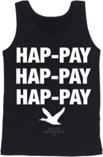 Duck Dynasty Hap pay TV Show Adult Tank T Shirt Tee Clothing