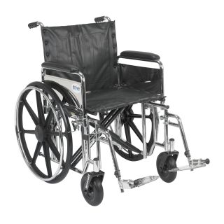 Drive Medical Std20dfa sf Sentra Extra Heavy duty Wheelchair With Various Arm Styles